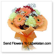 11 Assorted Cute Gerberas