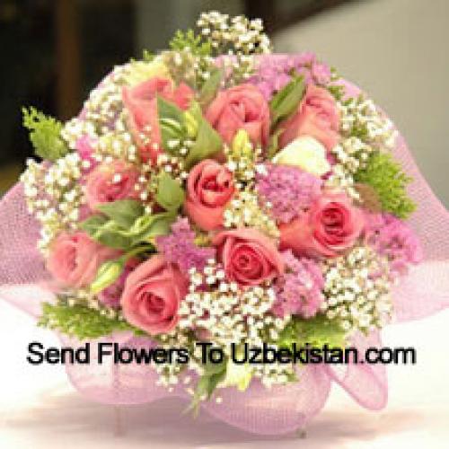 11 Decorative Pink Roses