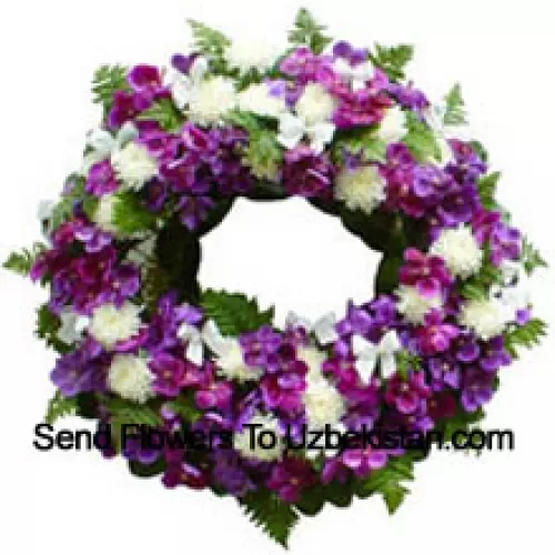 Mixed Flower Wreath