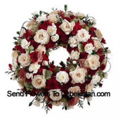 Mixed Flower Wreath