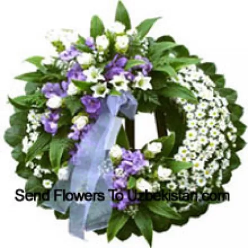 Mixed Flower Wreath